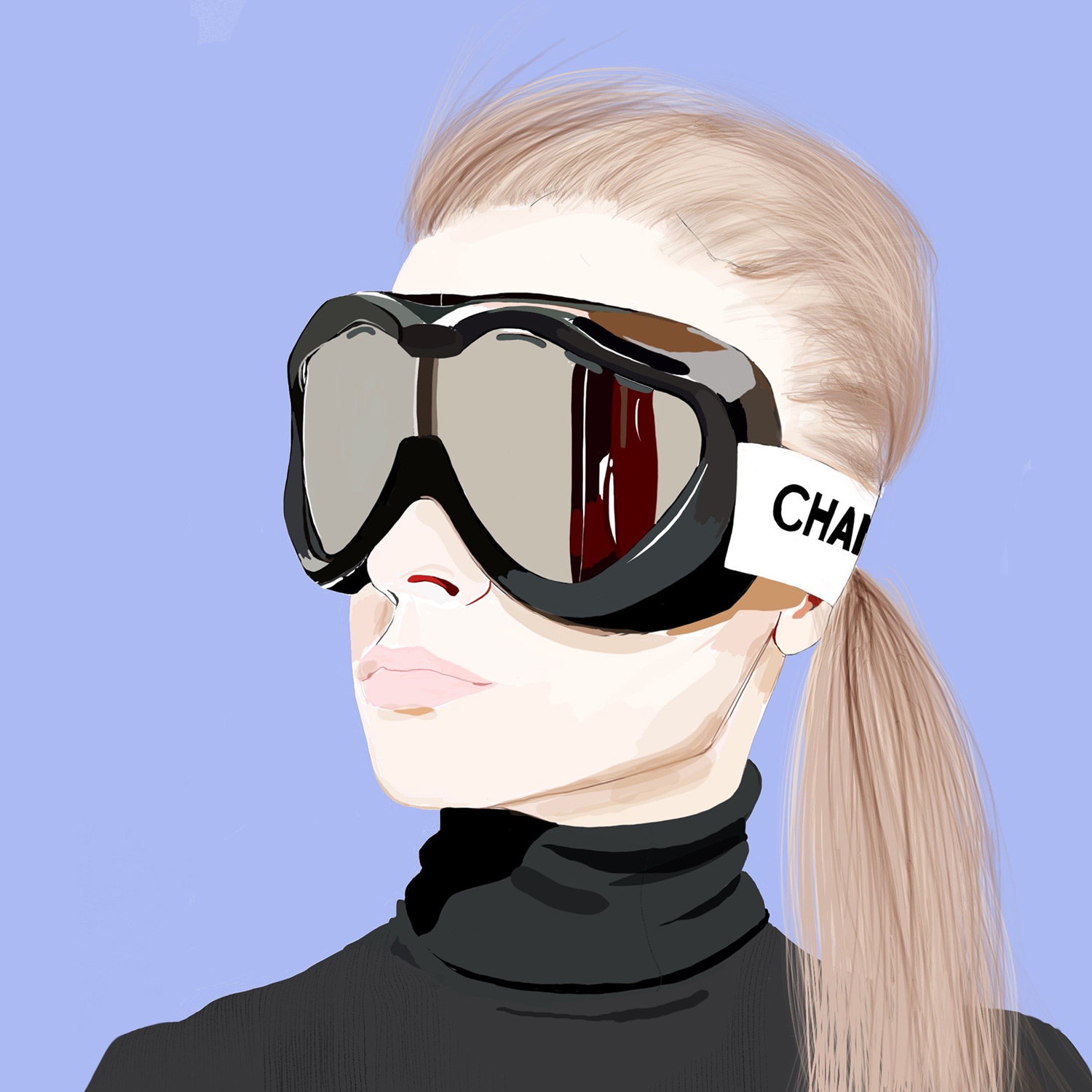 Aprés – ski wall art print